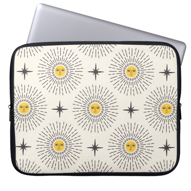 Funda Para Portátil Sunshine con patrón Celestial sin foco (Frente)