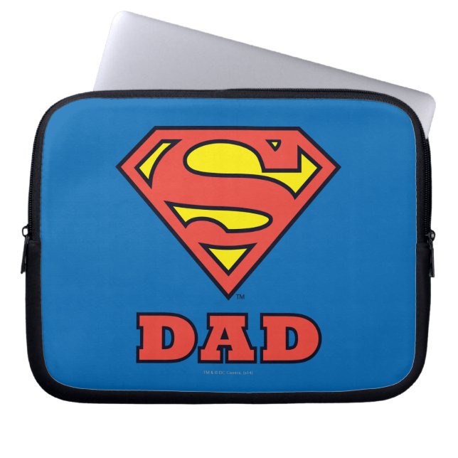Funda Para Portátil Super Papá (Frente)