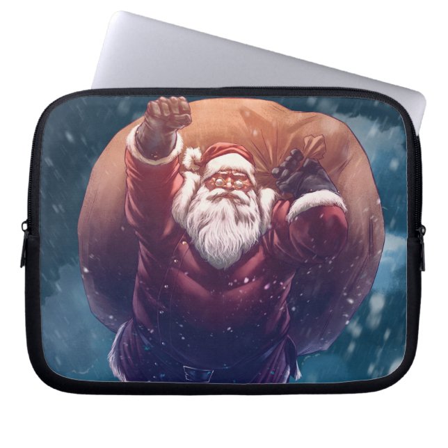 Funda Para Portátil Super Santa (Frente)