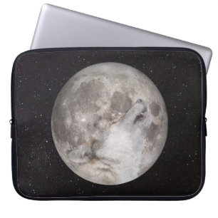 Funda Para Portátil Super Wolf Moon