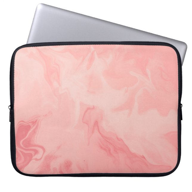 FUNDA PARA PORTÁTIL SUPERFICIE DE AGUA AZUL Y BLANCA (Frente)