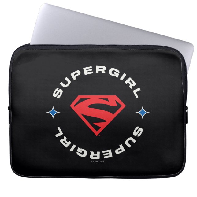 Funda Para Portátil Supergirl Age of Heroes Circle S-Shield (Frente)