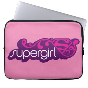 Funda Para Portátil Supergirl Groovy Name y S-Shield