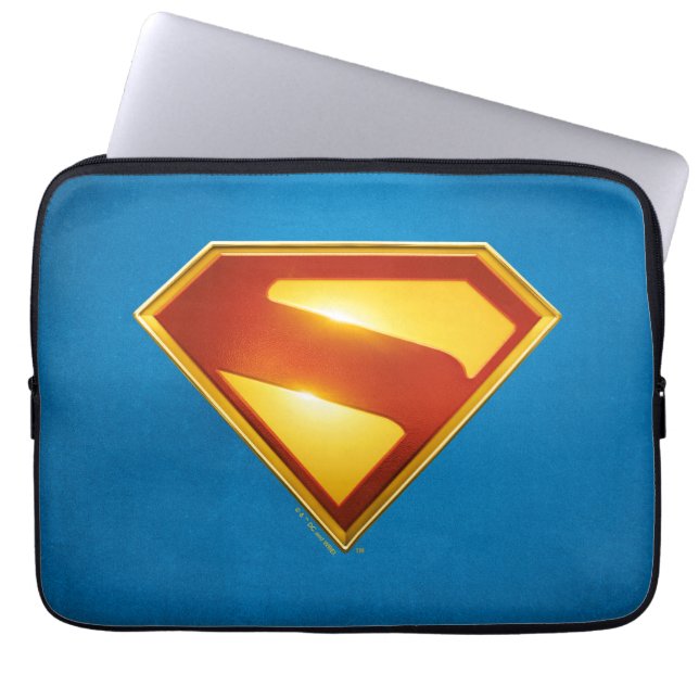 Funda Para Portátil Superman Golden S Shield Brilliance (Frente)