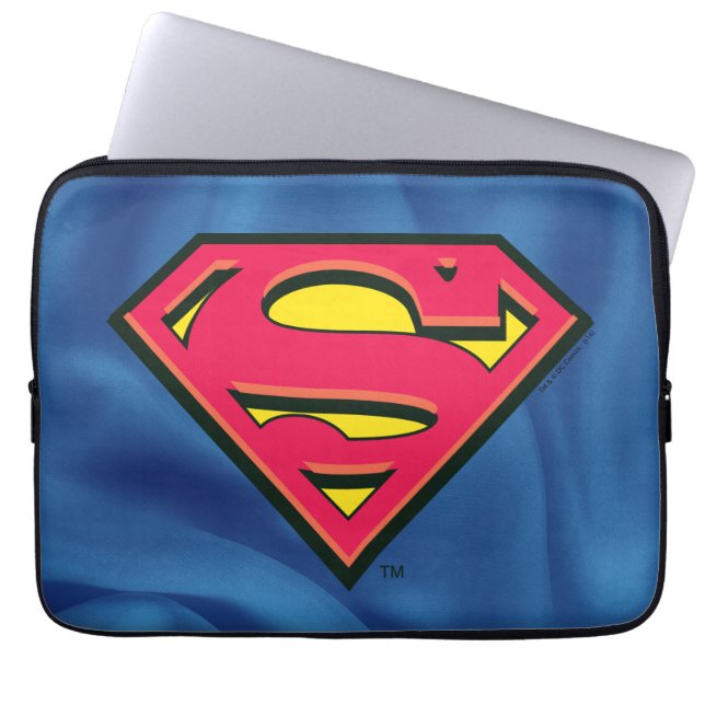 Funda Para Portátil Superman S-Shield | Logotipo clásico (Frente)