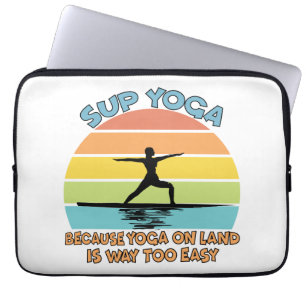 Funda Para Portátil SUPONE Yoga porque el yoga en la tierra es muy fác