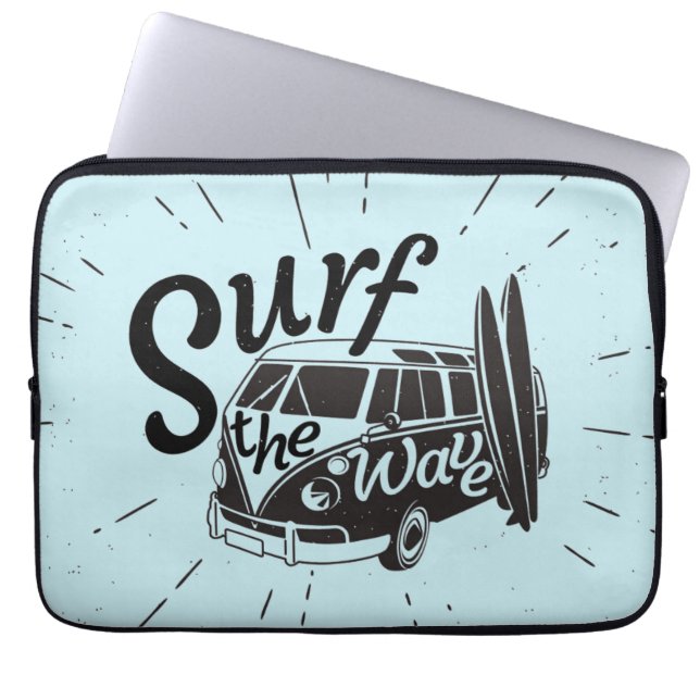 Funda Para Portátil Surf The Wave (Frente)