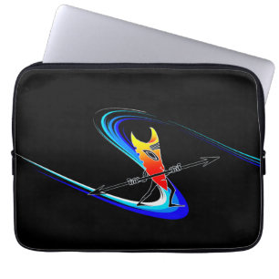 Funda Para Portátil Surfista de Tiki