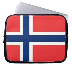 Funda Para Portátil Suspensión de portátil con bandera de Noruega
