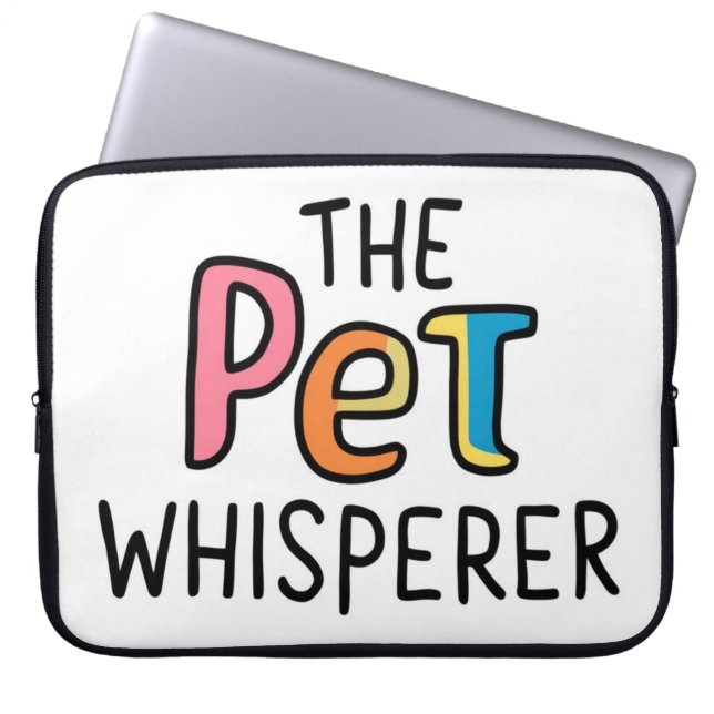 Funda Para Portátil Susurrador de mascotas (Frente)