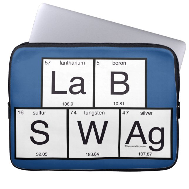 Funda Para Portátil SWAG del laboratorio (Frente)