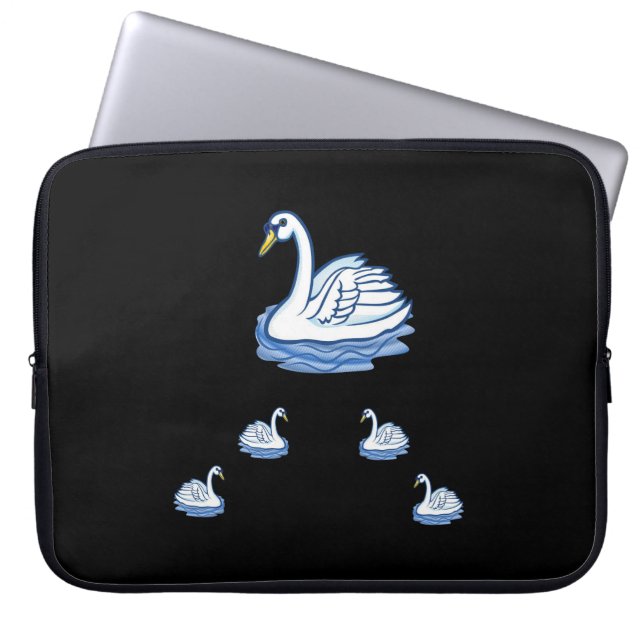 Funda Para Portátil Swan de mangas para portátiles (Frente)