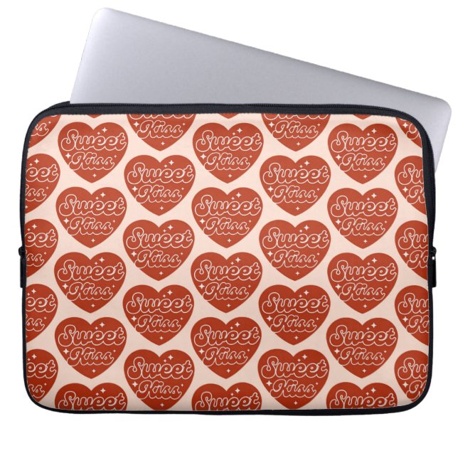 Funda Para Portátil Sweet Kiss Laptop Sleeve (Frente)