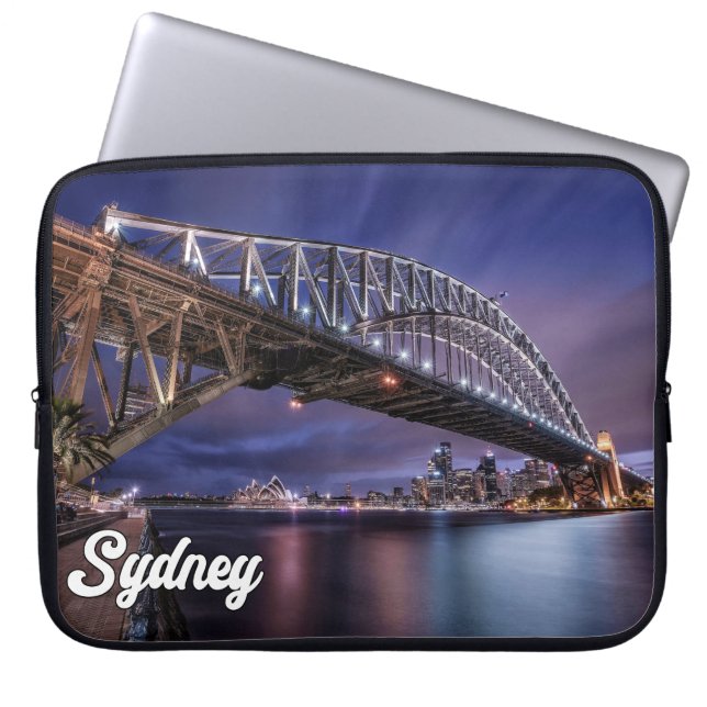 Funda Para Portátil Sydney Harbour Bridge, Sydney, Australia (Frente)