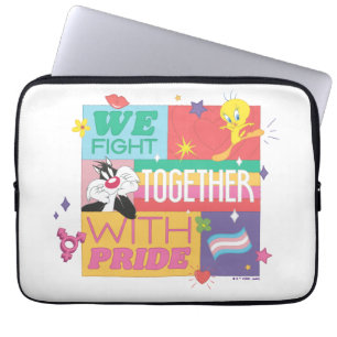 Funda Para Portátil SYLVESTER™ & TWEETY™ Nosotros luchamos juntos con