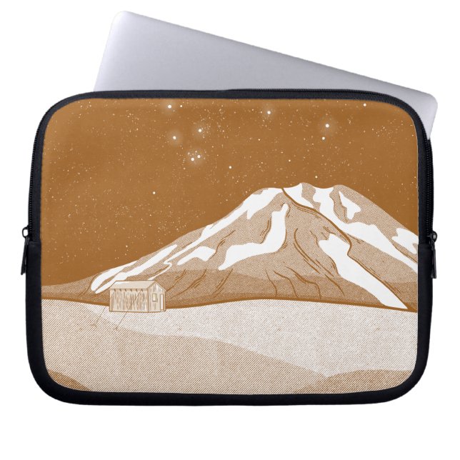 Funda Para Portátil Syme Hut Mount Taranaki (Frente)