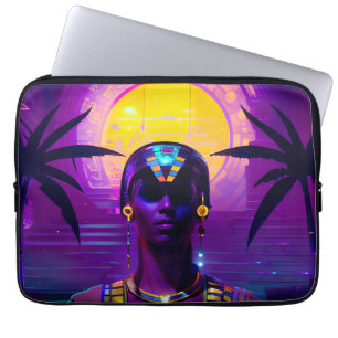 Funda Para Portátil Synthwave Pharaoh