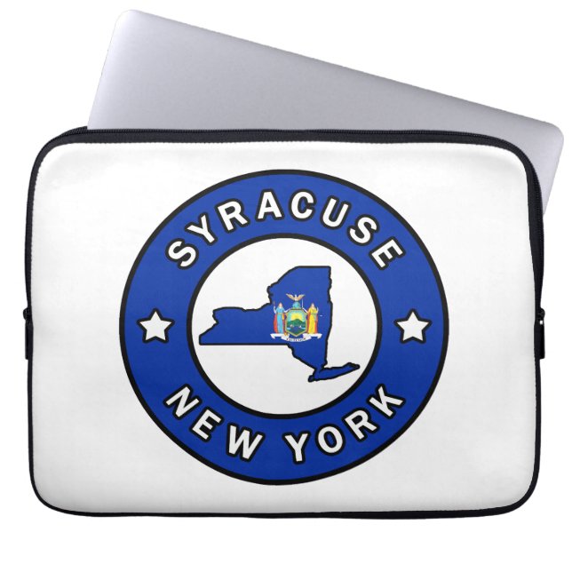 Funda Para Portátil Syracuse New York (Frente)