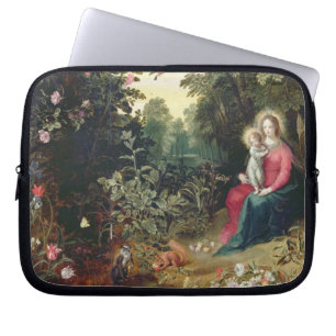 Funda Para Portátil T32789 Madonna y el niño en un paisaje (el panel