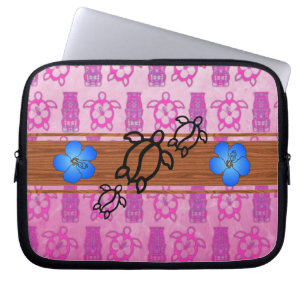 Funda Para Portátil Tabla hawaiana retra de Honu
