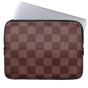 Funda Para Portátil Tablero de ajedrez oscuro