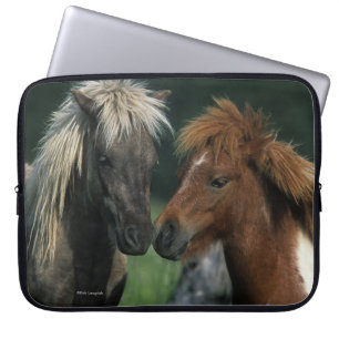 Funda Para Portátil Tacto miniatura de los caballos