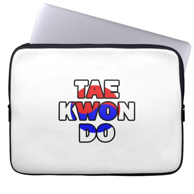 Funda Para Portátil Tae Kwon Do Sleeve (Frente)