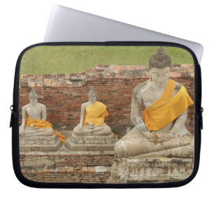 Funda Para Portátil Tailandia, Ayutthaya. Estatuas de los budistas sen