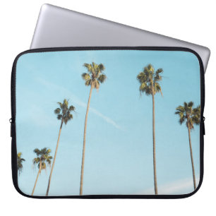 Funda Para Portátil Tall Palm Trees Light Blue Sky