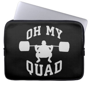 Funda Para Portátil Taller - OH MY QUAD - Squat - Leg Day