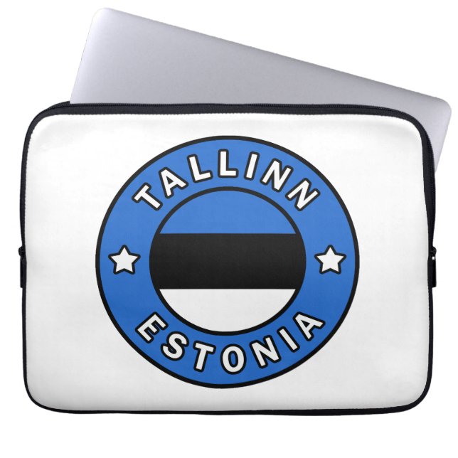 Funda Para Portátil Tallín Estonia (Frente)