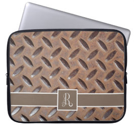 Funda Para Portátil Tapa de Alcantarillado Masculina Divertida, Monogr