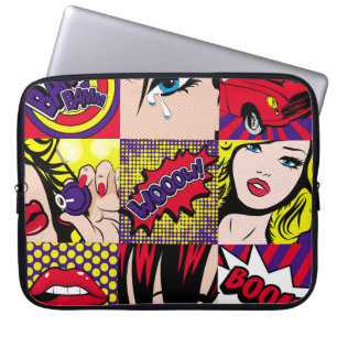 Funda Para Portátil Tarjeta de arte pop Ilustrationart, pop, beauit,có