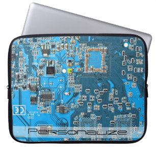 Funda Para Portátil Tarjeta de circuito azul PCB del conjunto del circ