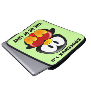 Funda Para Portátil Tarjeta del día de San Valentín del friki del
