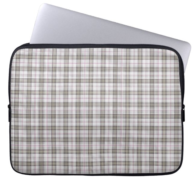 Funda Para Portátil Tarta de moda gris (Frente)