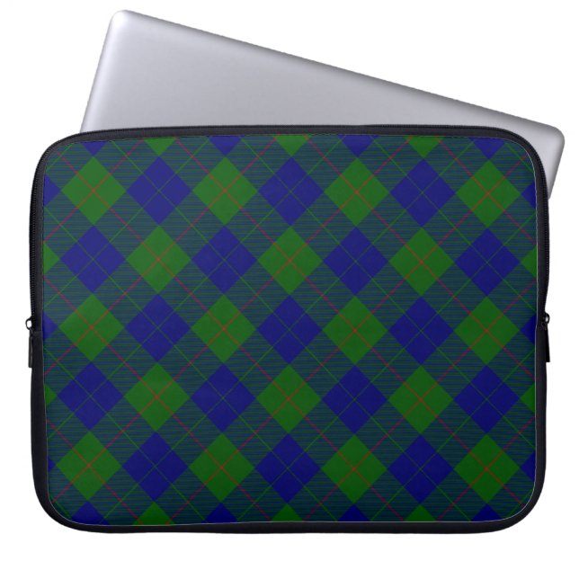 Funda Para Portátil Tartán de barclay (Frente)
