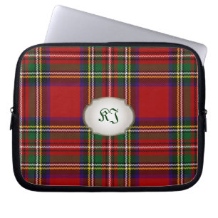 Funda Para Portátil Tartán estofado de PixDezines