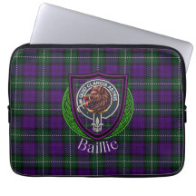 Tartan y Cresta del Clan Escocés Baillie