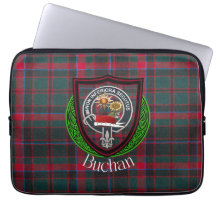 Tartan y Cresta del Clan Escocés Buchan 