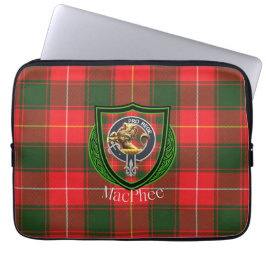 Funda Para Portátil Tartan y Cresta del Clan Escocés MacPhee