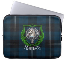 Tartan y Cresta del Clan Escocés Ramsay