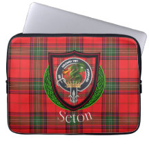 Tartan y Cresta del Clan Escocés Seton