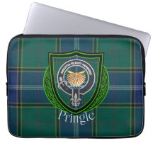 Tartan y Cresta del Clan Pringle Escocés