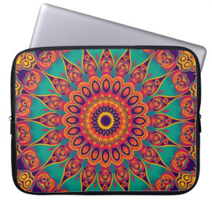 Funda Para Portátil Tattoo Kaleidoscope Fractal
