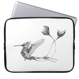 Funda Para Portátil Tatuaje del pájaro de Psychedlic