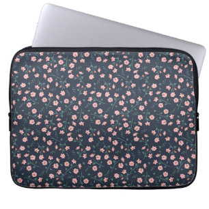 Funda Para Portátil Tatuajes de flores