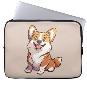 Funda Para Portátil Taza de perro Corgi galés