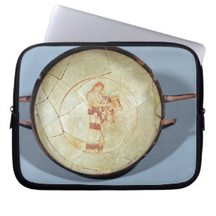 Funda Para Portátil Taza sin el pie, musa derecha que toca el lyre,