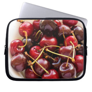 Funda Para Portátil tazón de cerezas